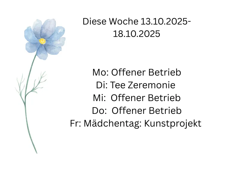 Wochenprogramm
